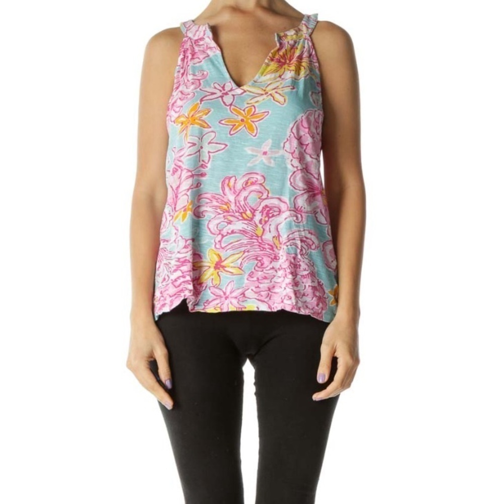 Lily Pulitzer v-neck tank top